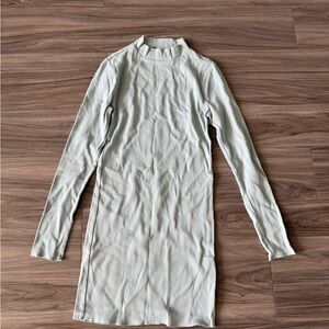 Forever 21 Light Blue Long Sleeve Dress